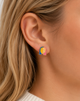 Little Doodle: Custom Kids’ Drawing Stud Earrings