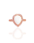 Cherished Love: Lumina Breastmilk Teardrop Ring
