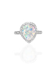 Handcrafted Lumina Essence Ashes Ring in Rose Gold