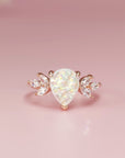 Custom Sterling Silver Teardrop Ashes Ring Kit