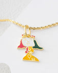 My Little Artist: Custom Kids’ Drawing Necklace