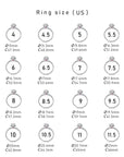 Personalized Sterling Silver Ashes Ring - DIY Kit