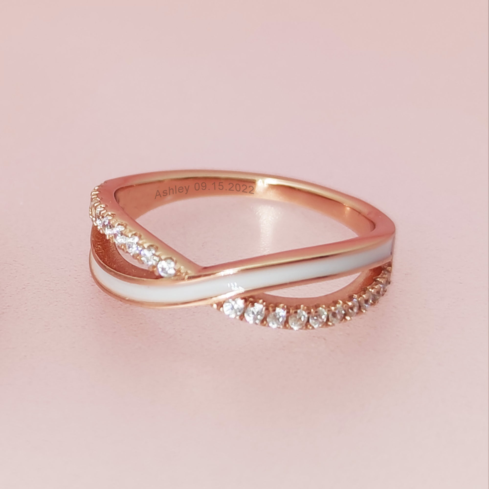 Handcrafted Infinity Breastmilk Ring - A Unique Keepsake