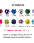 Memorial Breast Milk & Birthstone Ring - A Timeless Keepsake