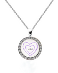 Handcrafted Breastmilk & Baby Hair Necklace Keepsake
