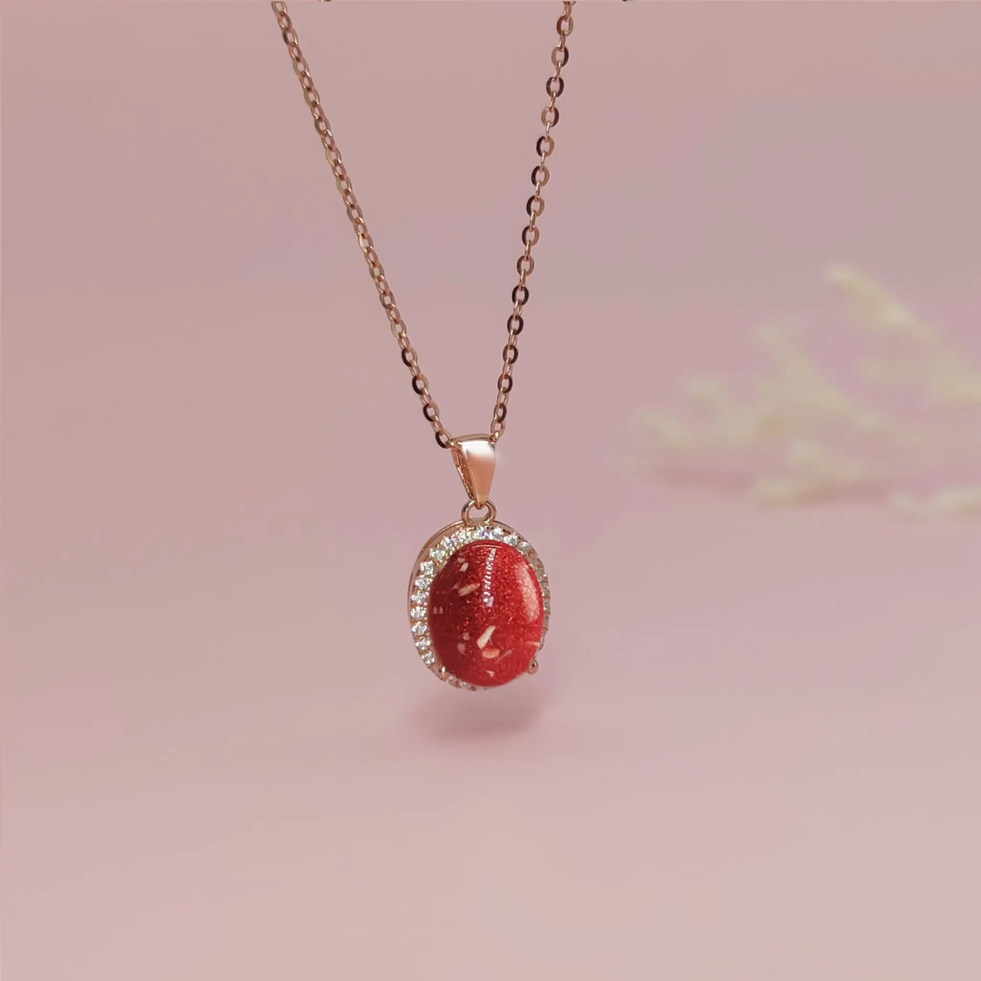 Handcrafted Oval Ashes Necklace for Lasting Memories