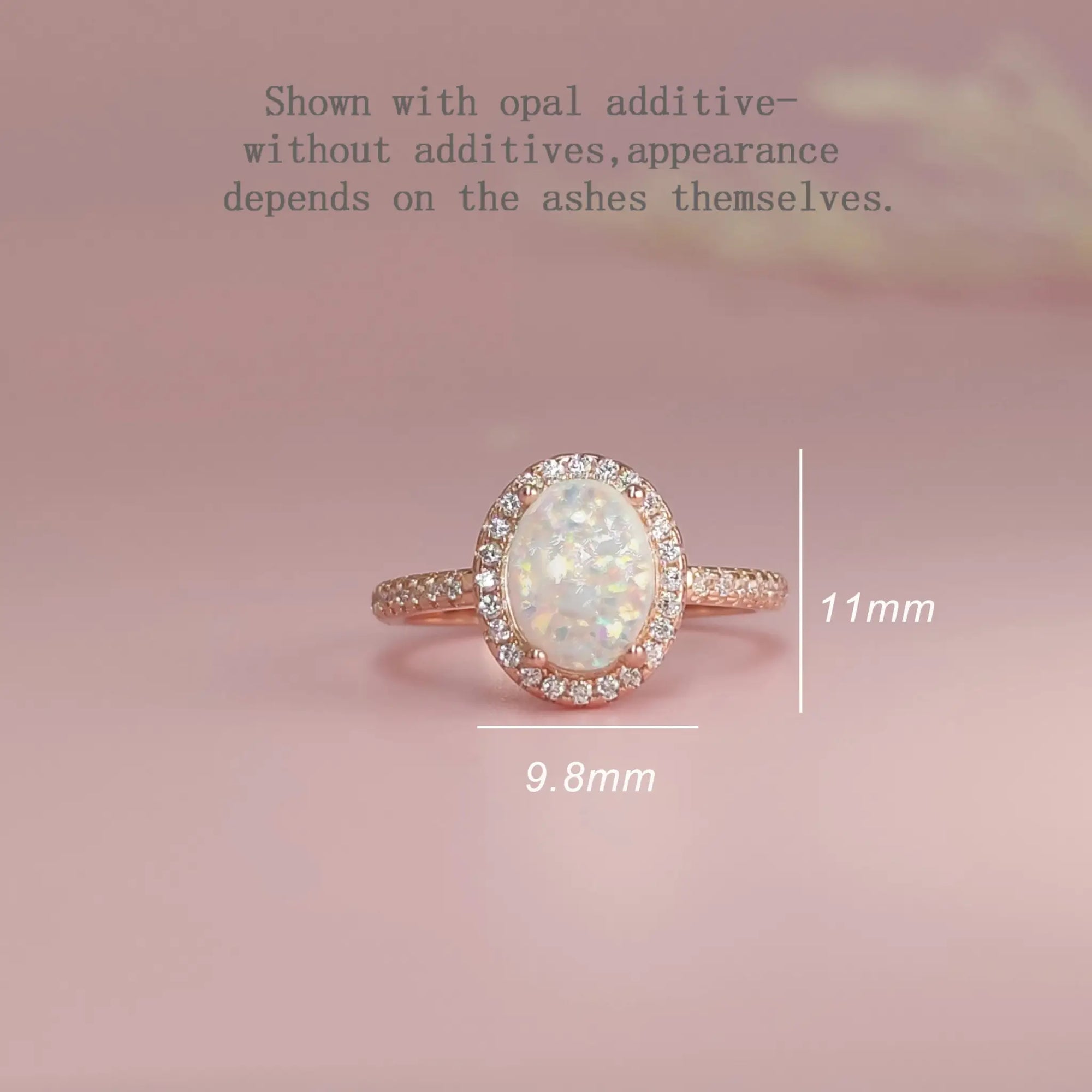Memorable Ashes Ring Gift for Loved Ones