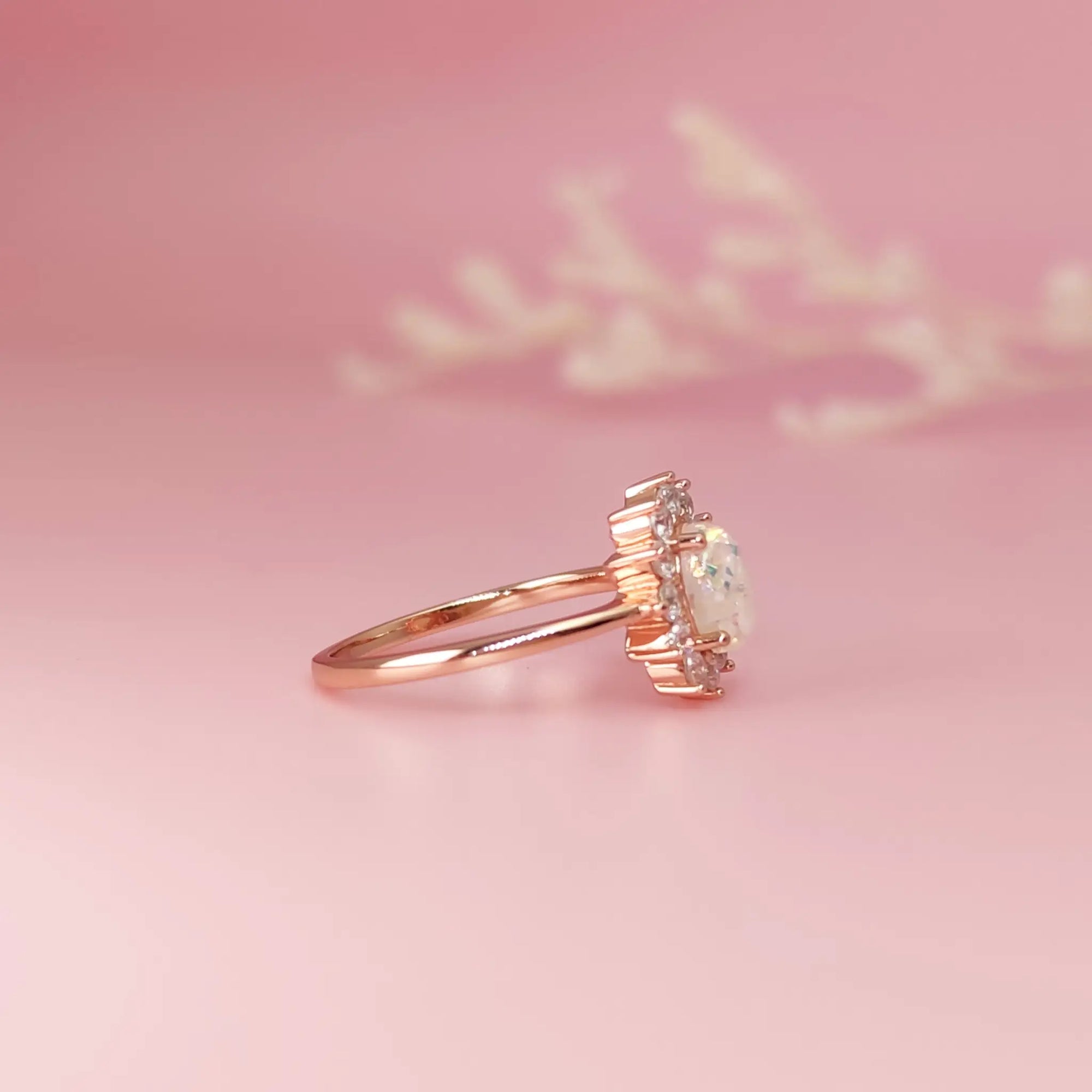 Handcrafted Halo Ashes Ring | Lasting Keepsake