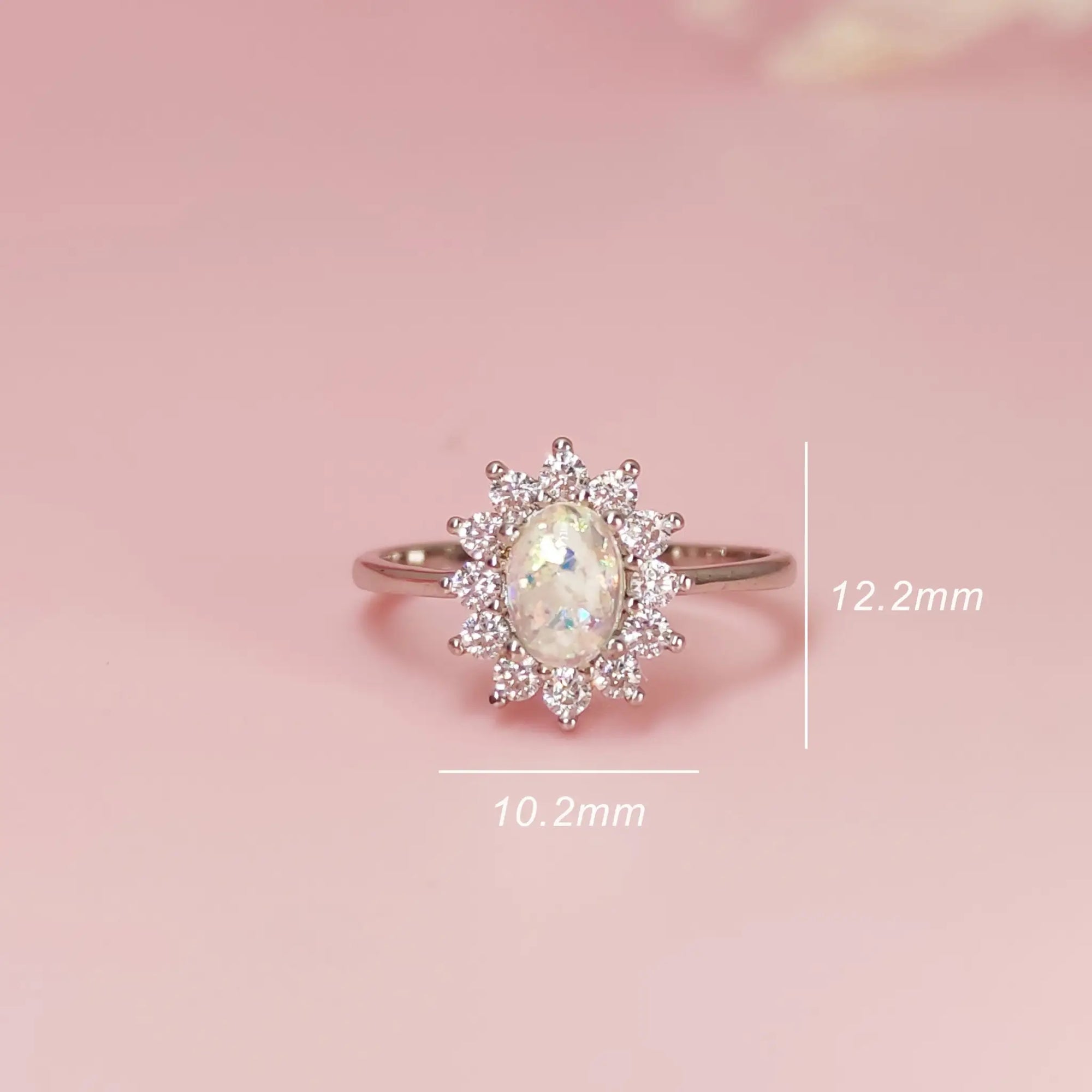 Handcrafted Halo Ashes Ring | Lasting Keepsake