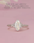 Eternal Love: Marquise Ashes Memorial Ring