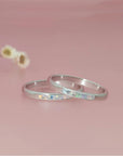 Meaningful Keepsake: Ashes Stackable Ring Gift