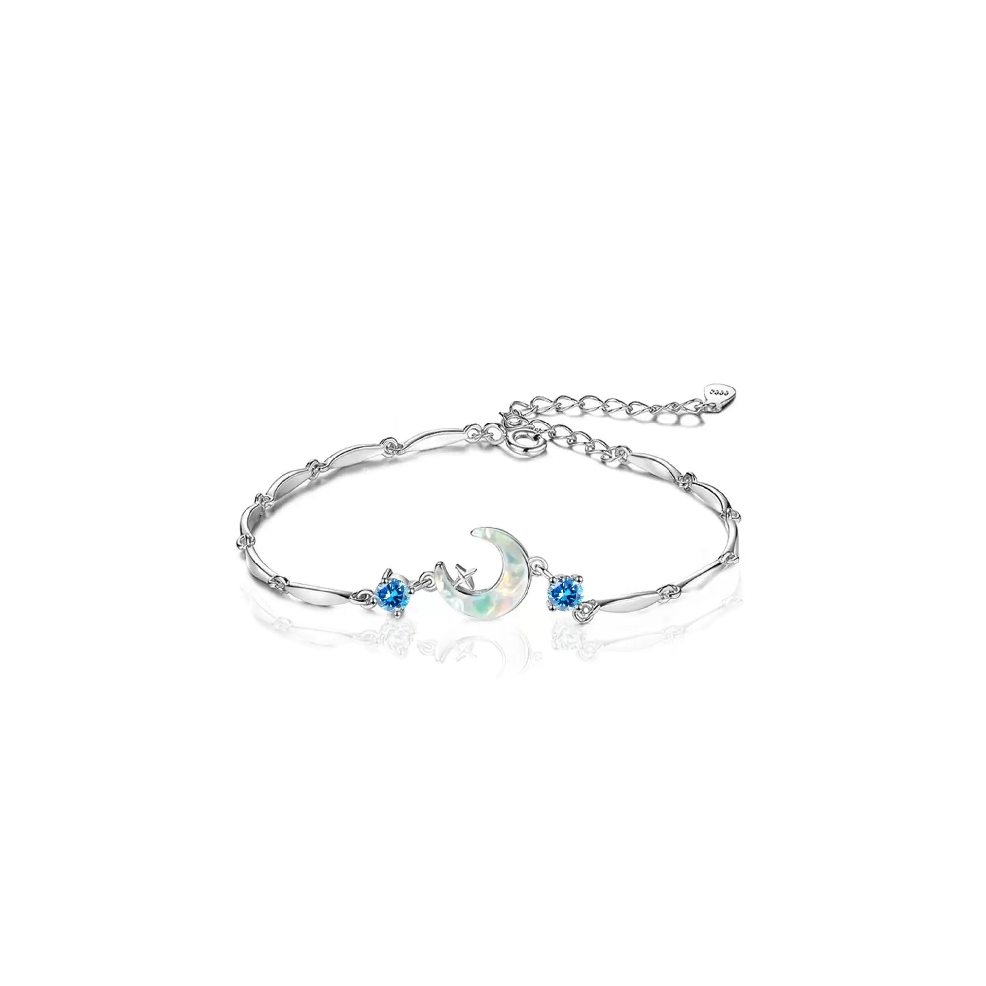 Moon & Star Ashes Bracelet: A Love Memory Keepsake