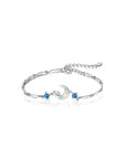 Moon & Star Ashes Bracelet: A Love Memory Keepsake