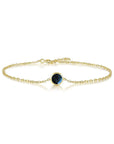 Circle Grace: Gold Ashes Bracelet for Eternal Love