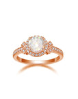 Timeless Love: Classic Solitaire Ashes Ring