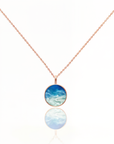 Waves of Eternity: Ashes Necklace Memorial Necklace