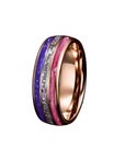 Personalized Galaxy Essence Ashes Ring Keepsake