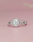Eternal Love Ashes Ring for Cherished Memories