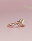 Eternal Love Ashes Ring for Cherished Memories