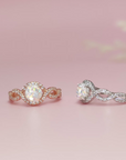 Eternal Love Ashes Ring for Cherished Memories