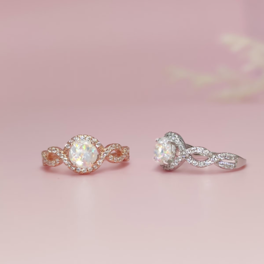 Personalized Sterling Silver Ashes Ring DIY Kit