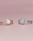 Eternal Love Ashes Ring for Cherished Memories
