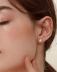 Memorial Ashes Pearl Earrings - A Lasting Keepsake
