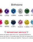 Endless Love Birthstone Ashes Ring - A Symbol of Forever