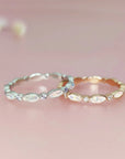 Handcrafted Birthstone Ashes Ring | Endless Love