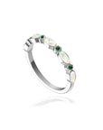Endless Love Birthstone Ashes Ring - A Symbol of Forever