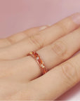 Handcrafted Ashes Ring - Sleek 3mm Memory Band
