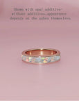 Handcrafted Ashes Ring - Sleek 3mm Memory Band