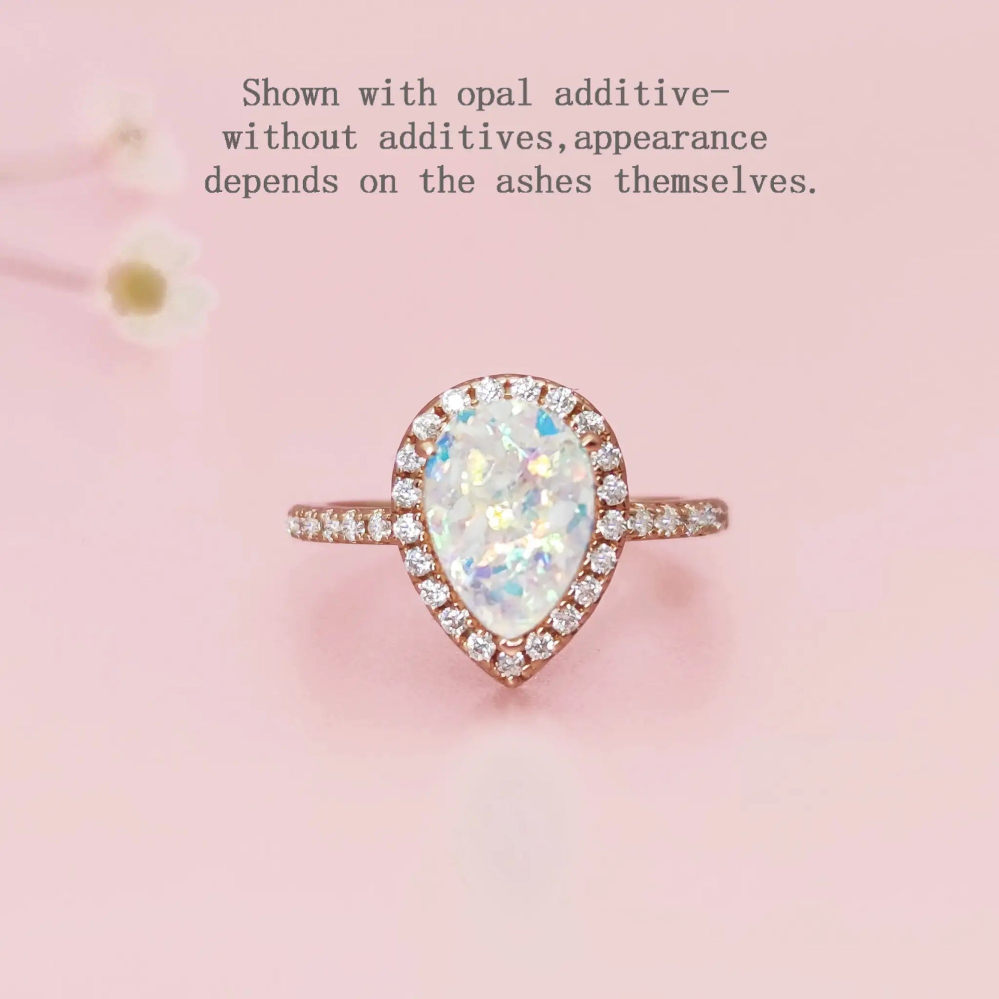 Handcrafted Ashes Ring - Eternal Embers