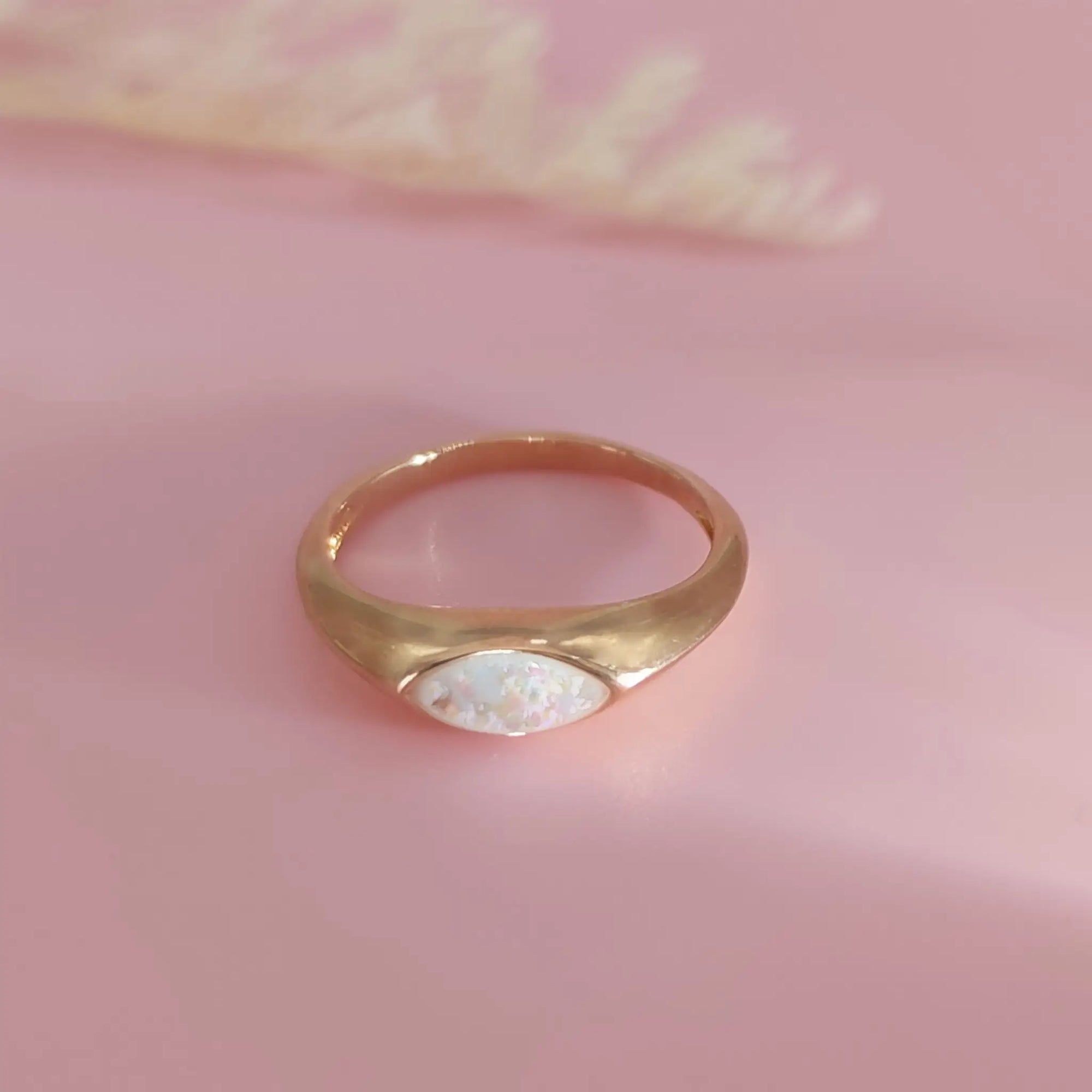 Eternal Embrace Ashes Ring | Memorial Jewelry