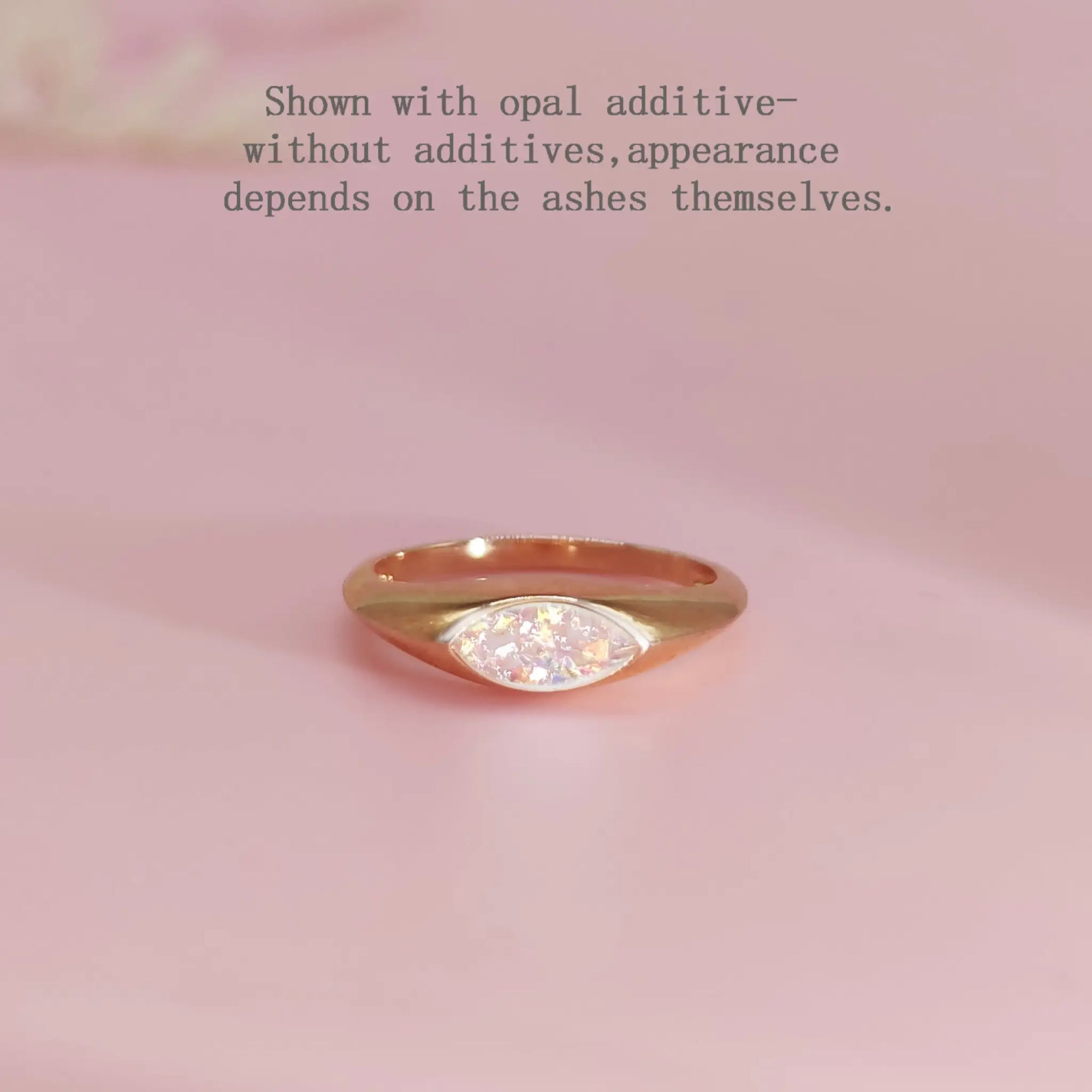 Eternal Embrace Ashes Ring | Memorial Jewelry