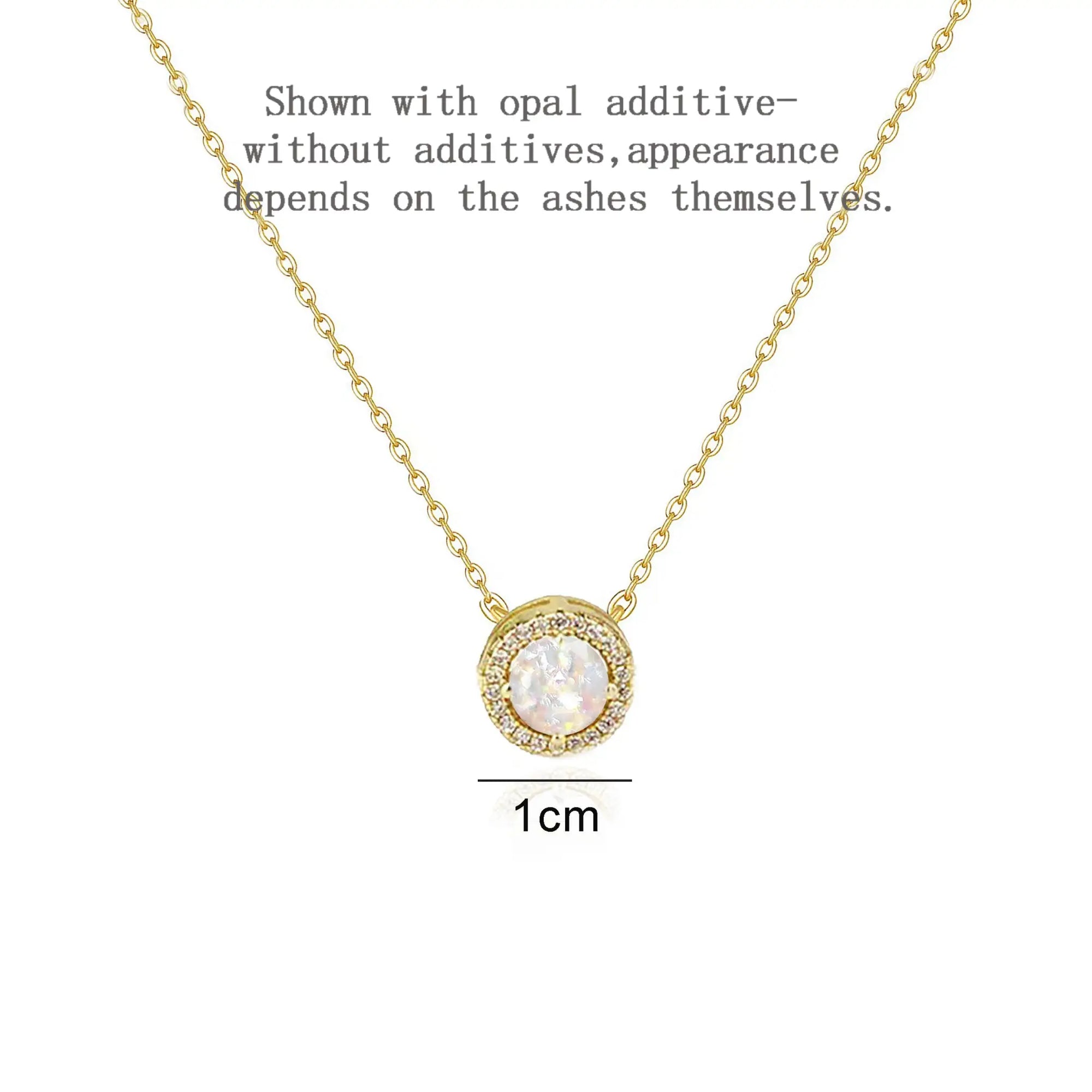 Handcrafted Eternal Glow Ashes Necklace for Remembrance