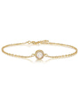 Eternal Glow: Love-Filled Gold Ashes Bracelet