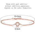 Eternal Glow: Love-Filled Gold Ashes Bracelet