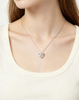 Silver Clay Keepsake Jewelry DIY KIT-- Pet Nose Print Necklace