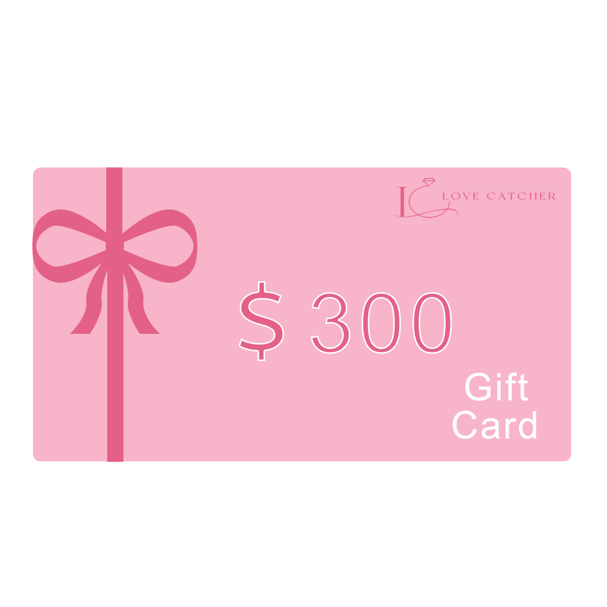 Personalized Love Catcher Gift Card for Special Moments