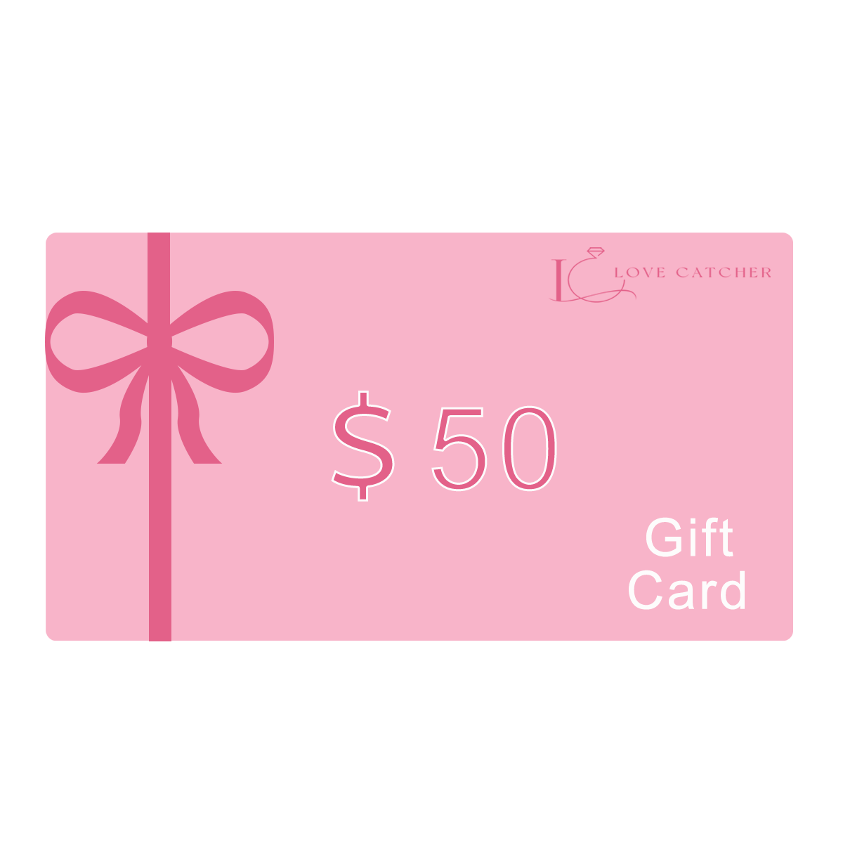 Personalized Love Catcher Gift Card for Special Moments