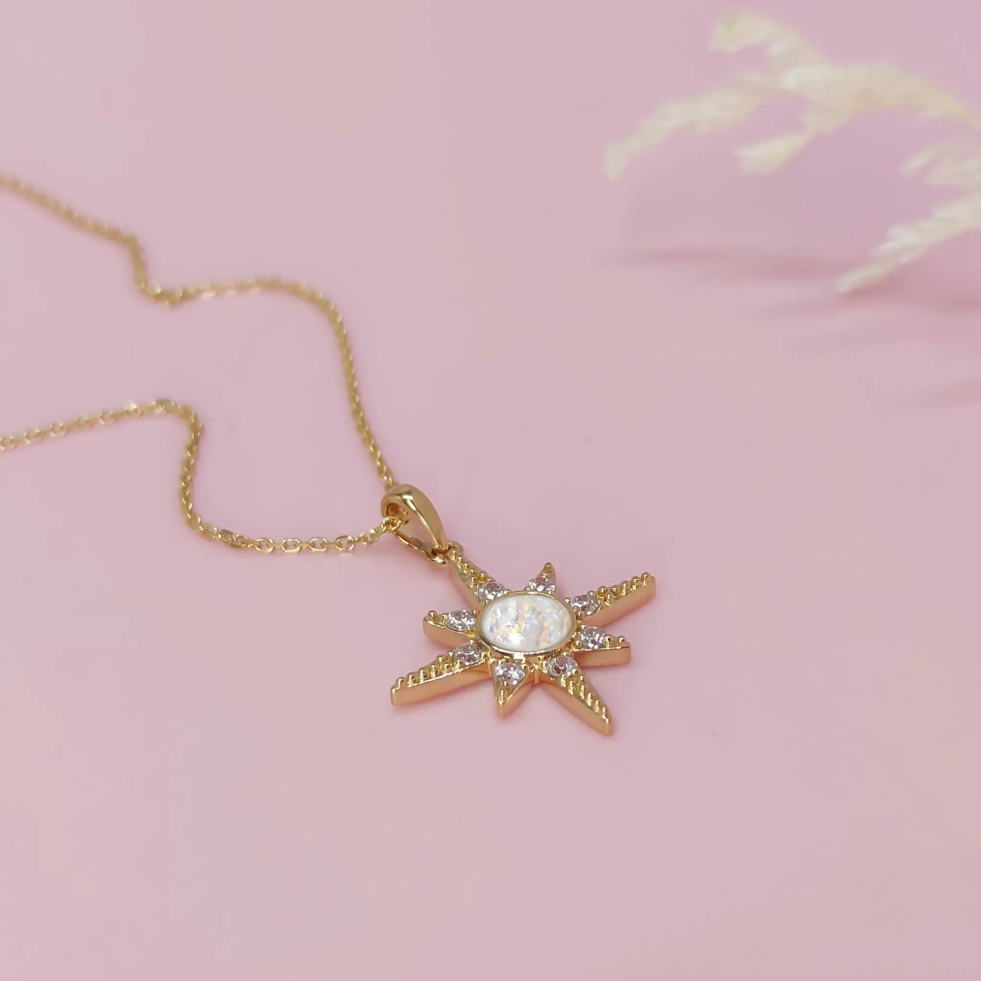 Radiant Sun Ashes Necklace - Memorial Keepsake Jewelry