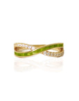 Personalized Infinity Ashes Ring - A Unique Keepsake