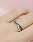 Personalized Infinity Ashes Ring - A Unique Keepsake