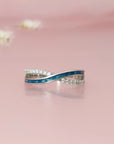 Personalized Infinity Ashes Ring - A Unique Keepsake