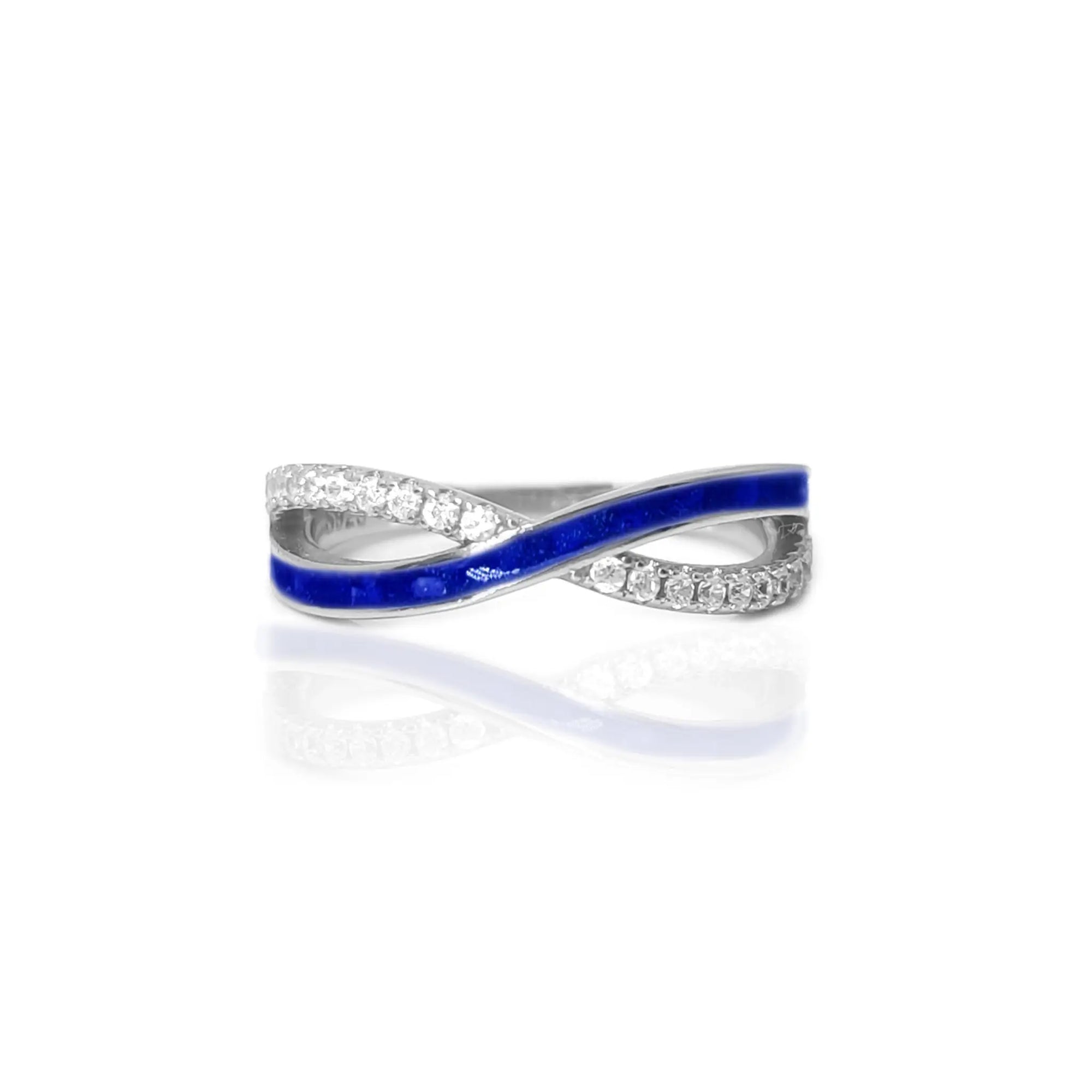 Personalized Infinity Ashes Ring - A Unique Keepsake