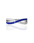 Personalized Infinity Ashes Ring - A Unique Keepsake