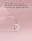 Lunar Nurture: Memorial Ashes Necklace for Loved Ones