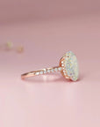 Oval Serenity Ashes Ring | Thoughtful Gift Idea