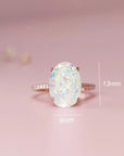Oval Serenity Ashes Ring | Thoughtful Gift Idea